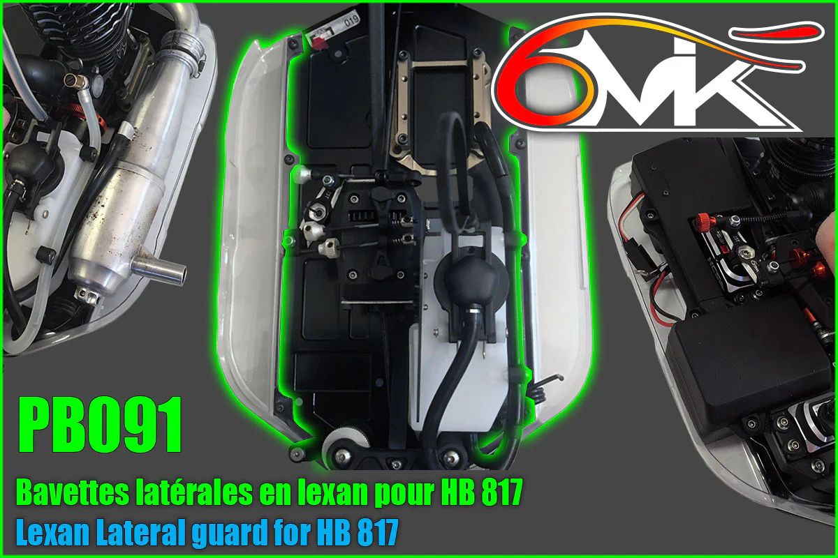 6Mik bavettes latérales Hot Bodies E817/D817 PB091