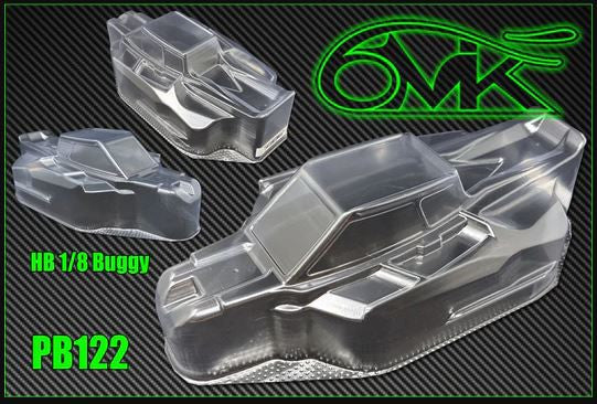 6Mik Carrosserie Radikal Light Buggy Mugen et HB PB122L