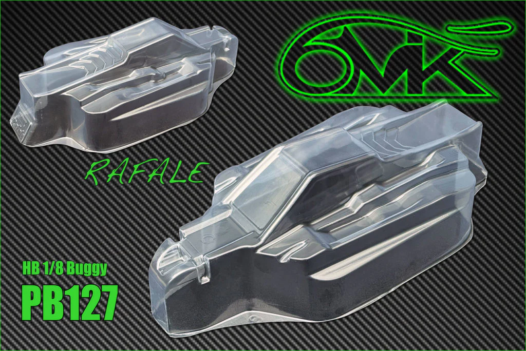 6Mik Carrosserie Rafale Buggy 1/8 PB127