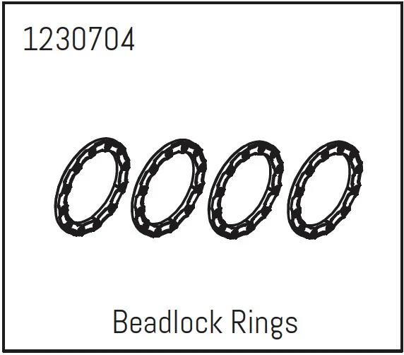 Absima Anneau Beadlock Khamba (x4) 1230704