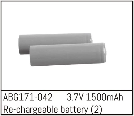 Absima Batterie 3.7V 1500mAh (x2) ABG171-042