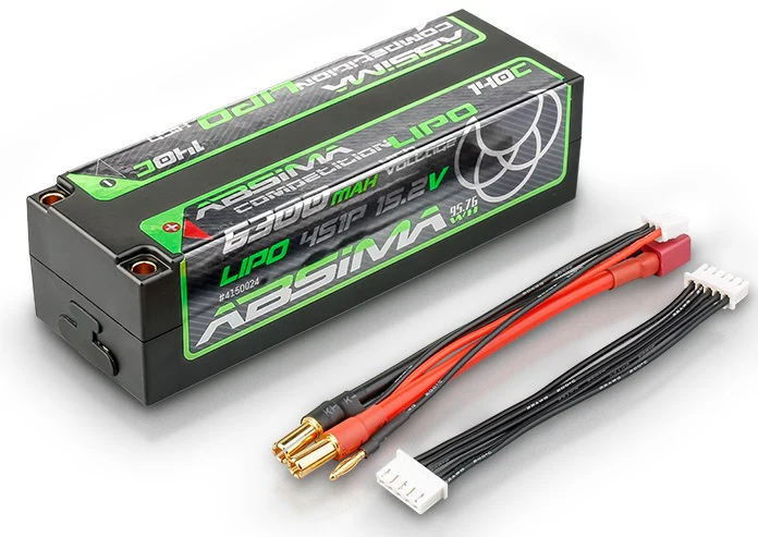 Absima Batterie Lipo HV 4S 15.2V 6300mAh 140C 4150024