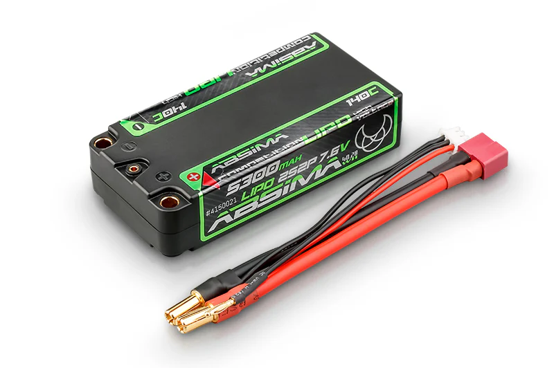 Absima Batterie Lipo Shorty HV 7.6V 5300mAh 140C 4150021