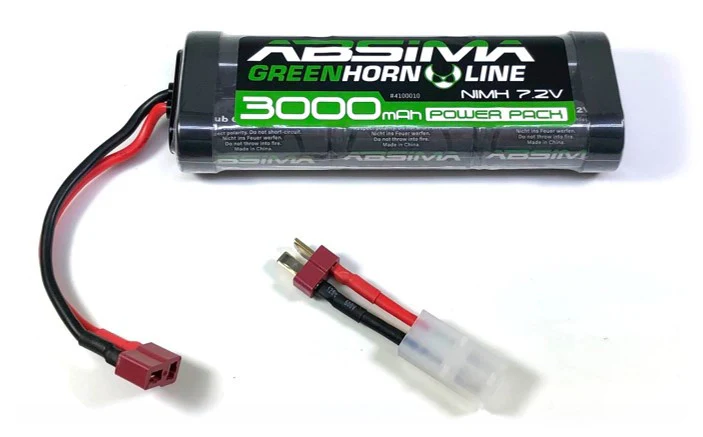 Absima Batterie NIMH 7.2V 3000mAh Dean 4100010