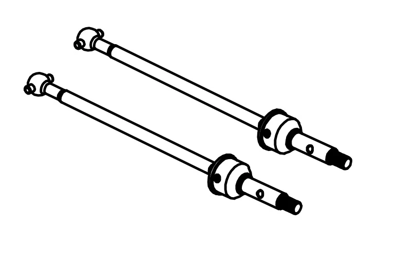 Absima Cardan Avant CVD (x2) Mini AMT BL/3S 1610137