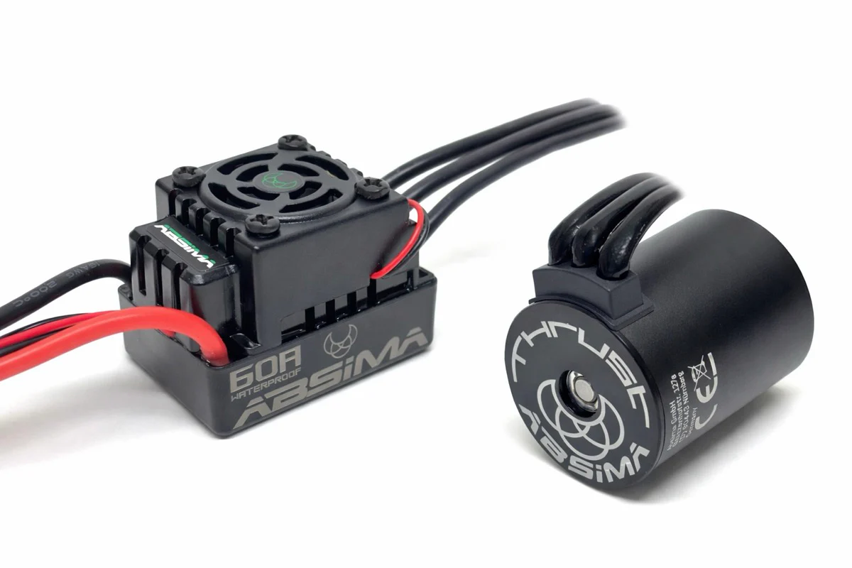 Absima Moteur Brushless 3650 + Variateur 60A 1/10
