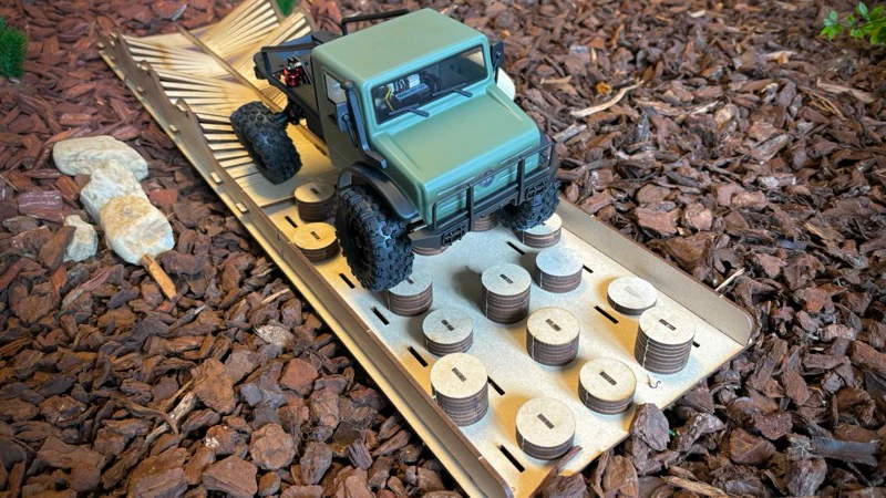 Absima Parcours Crawler "Piles and Waves" 1/24 1/18 200pcs 2320203 - Image 3