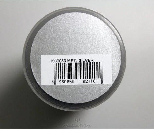 Absima Peinture Pour Lexan 150ml Argent Métallisé 3500033