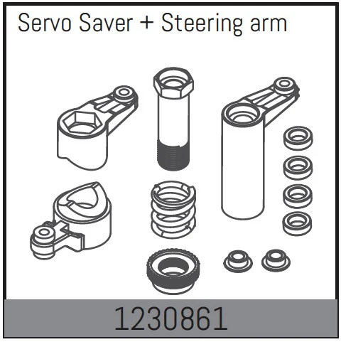 Absima Sauve Servo ADB1.4 1230861