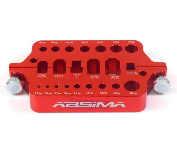 Absima Support Soudage Alu Rouge 3000048