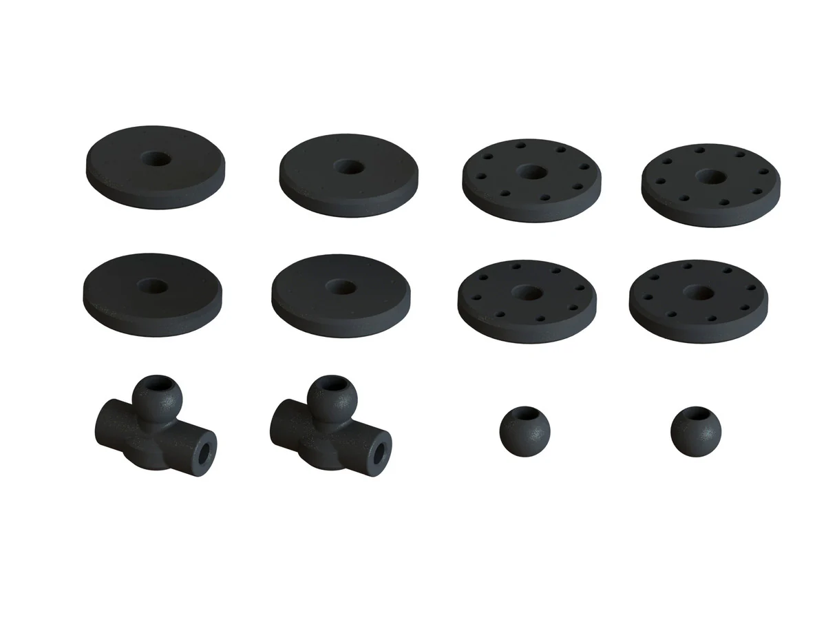 Arrma Amortisseurs Alu Big Bore 16mm Complets 115mm (x2) ARA330621 - Image 2