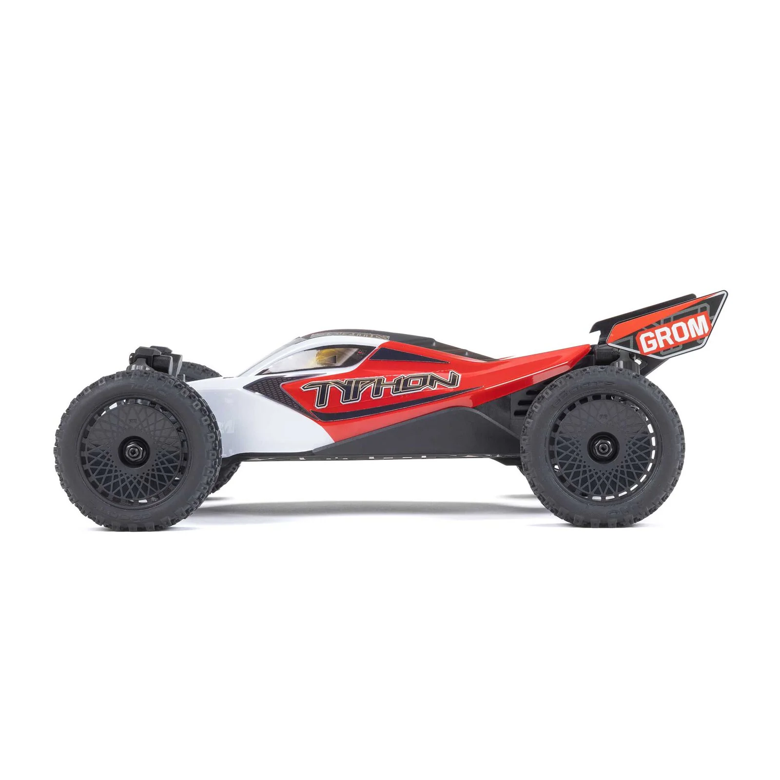 Arrma Buggy Typhon Grom Mega 380 4x4 RTR 1/14 + Carrosserie VW + 4 Roues Flat Iron - Image 12