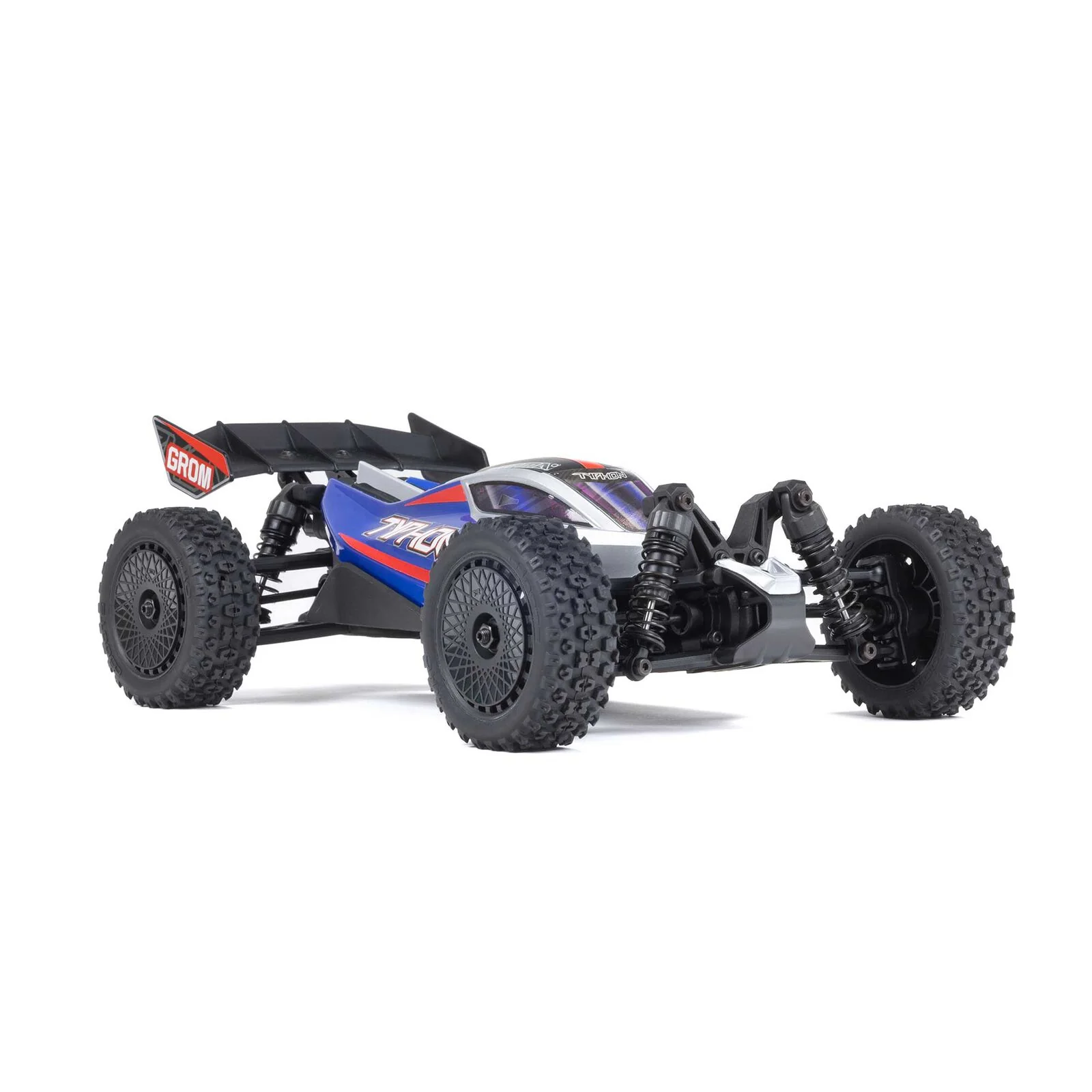 Arrma Buggy Typhon Grom Mega 380 4x4 RTR 1/14 + Carrosserie VW + 4 Roues Flat Iron - Image 16