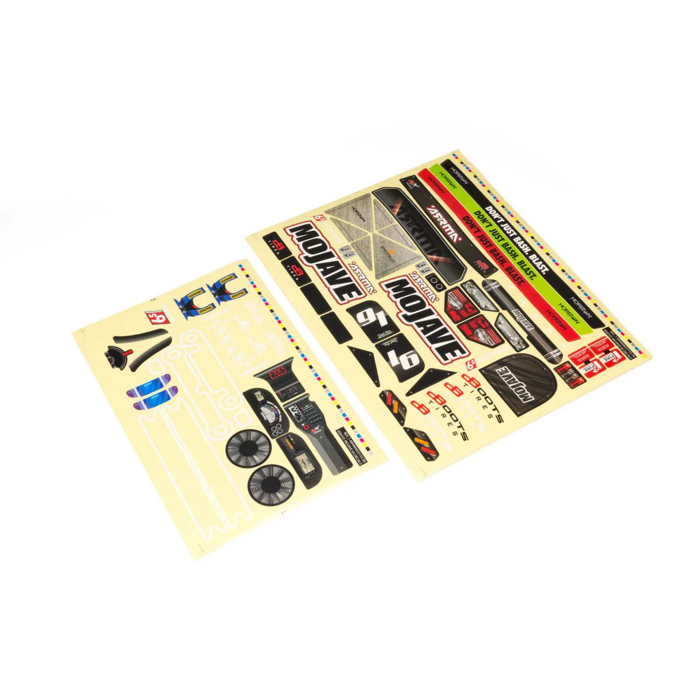 Arrma Carrosserie Mojave Transparent avec Stickers ARA411001 - Image 2
