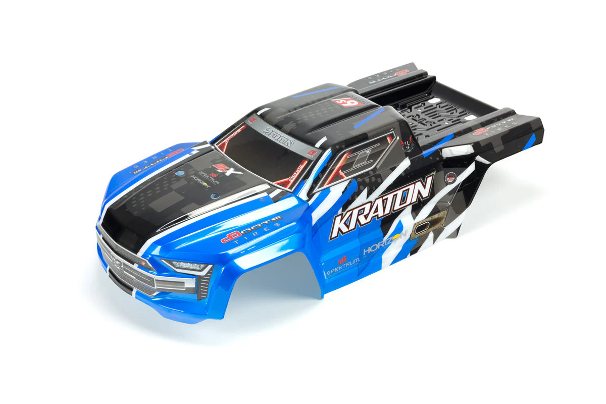 Arrma Carrosserie Peinte Bleue KRATON 6S BLX ARA406157