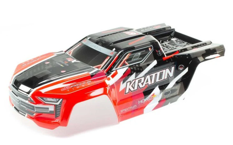 Arrma Carrosserie Peinte Rouge KRATON 6S BLX ARA406156
