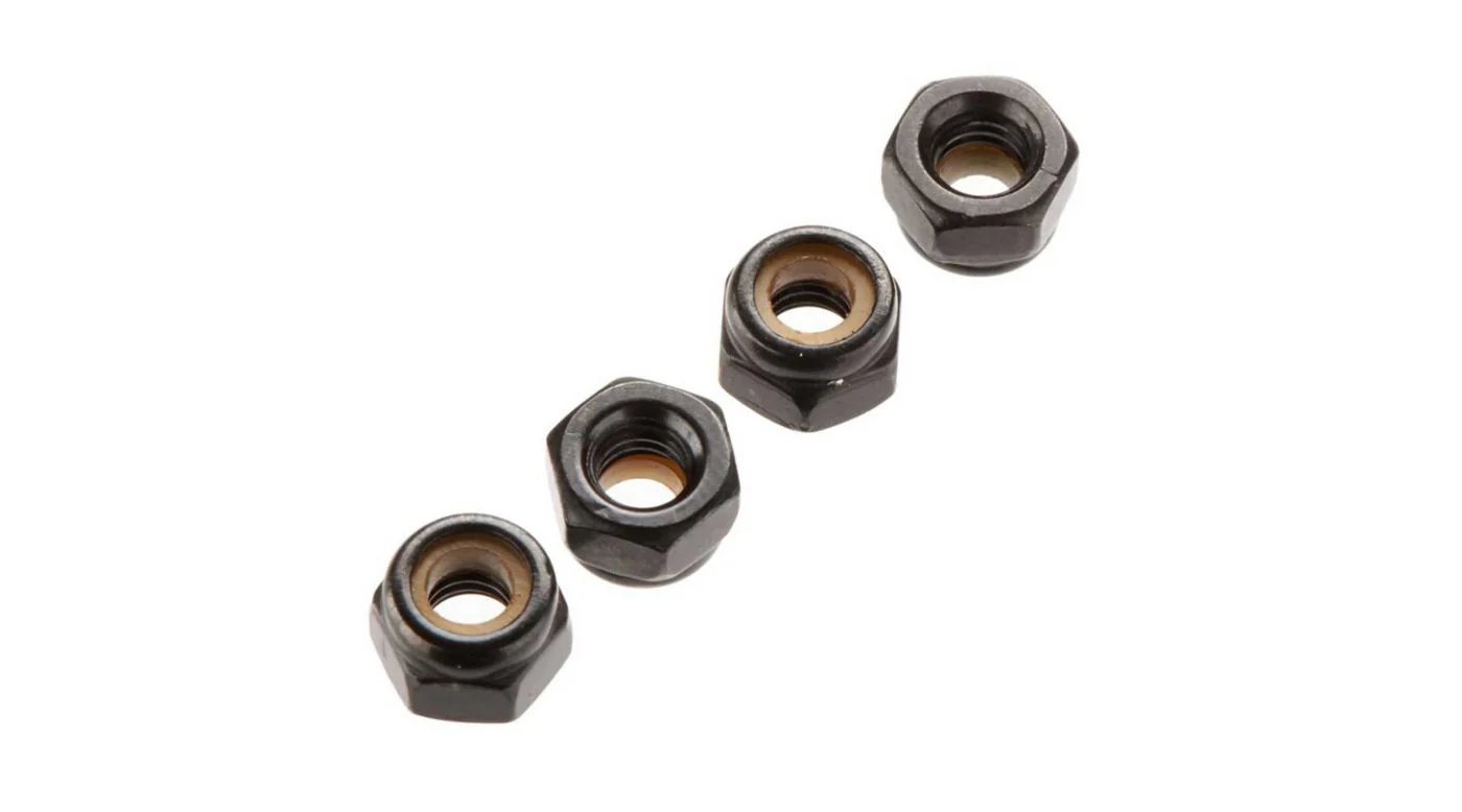 Arrma Écrous Nylstop M4 Noir (x4) AR715005