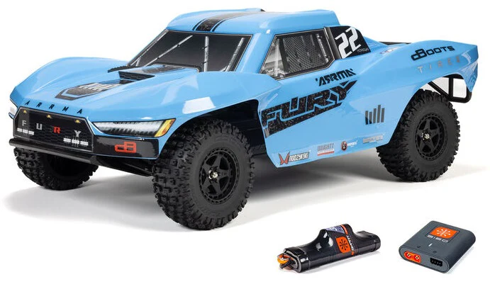 Arrma Fury Mega 550 2wd RTR + Batterie et chargeur ARA3221S - Image 2