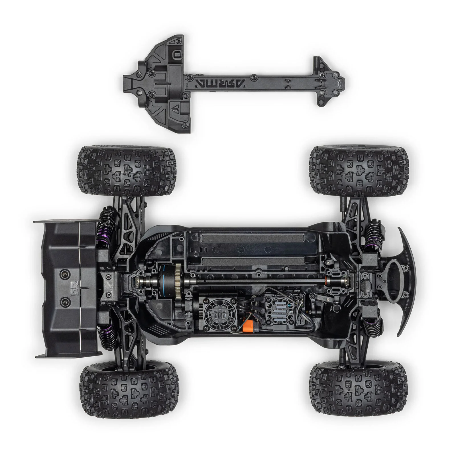 Arrma Mini Kraton 3S BLX 1/16 4x4 Brushless RTR ARA2508T1 - Image 6