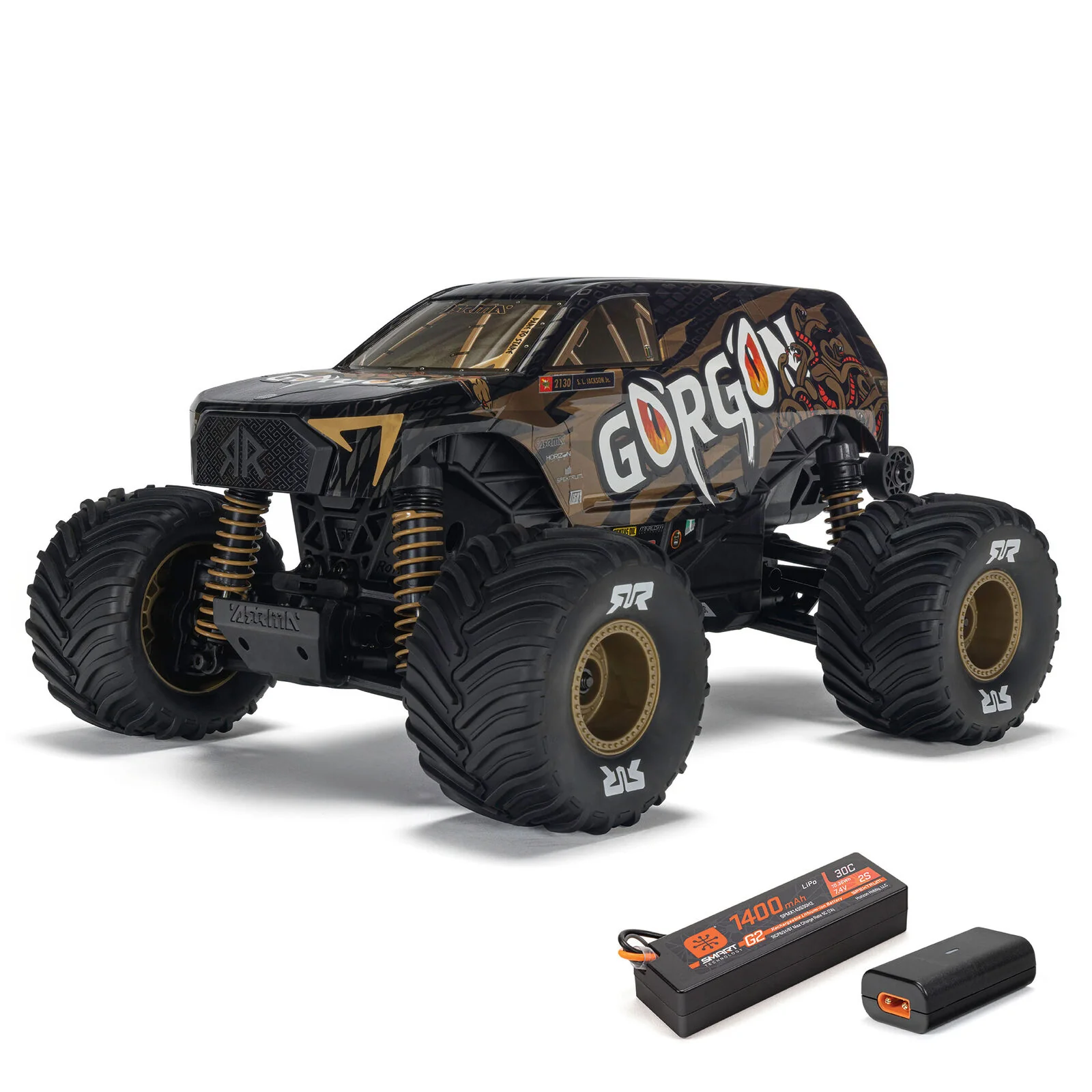 Arrma Monster Truck Gorgon Grom 4x4 Brushed RTR 1/16 ARA2130 - Image 3