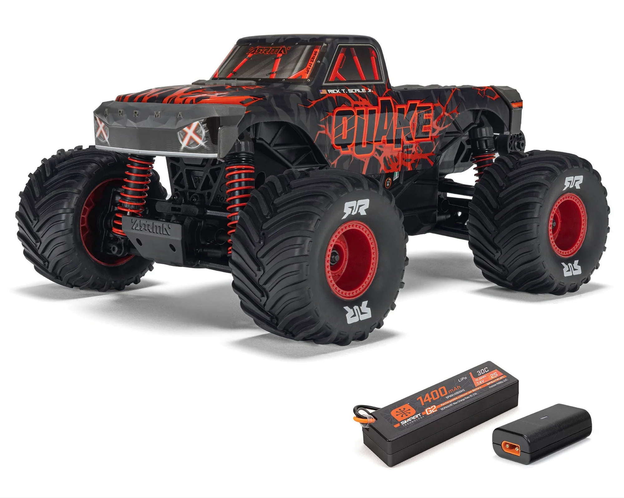 Arrma Monster Truck Quake Grom 4x4 Brushed RTR 1/16 ARA2137 - Image 3