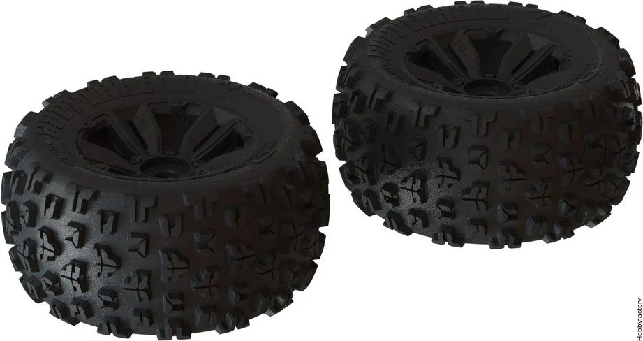 Arrma Pneus + Jantes dBoots Copperhead2 MT 3.8" (x2) ARA550059