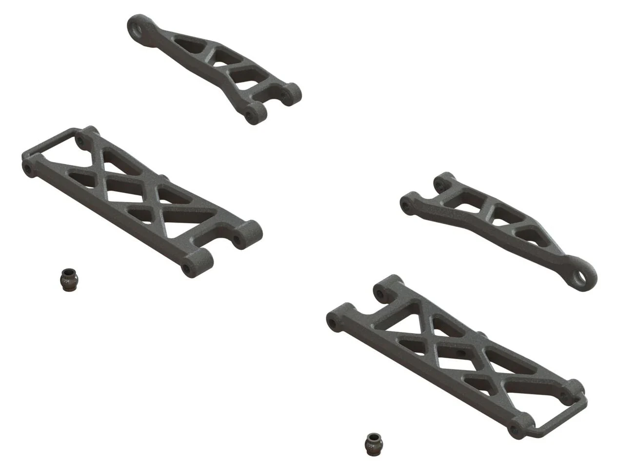 Arrma Triangle Inférieur et Supérieur Arrière Type A (4Pcs) Typhon Grom ARA330808