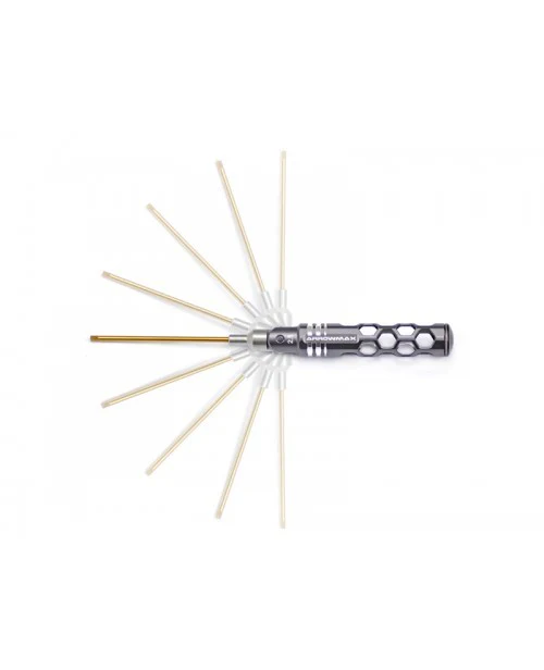 Arrowmax Tournevis 6 Pans Articulée 2.0 x 100mm Honeycomb AM412121