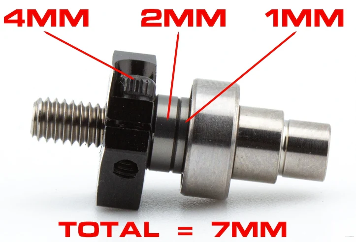 Avid Entretoises Axes de roues Avant(8Pcs) RC10 B7 AV10190-SHIM - Image 2