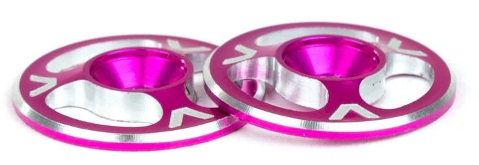 Avid Rondelles d'Aileron Aluminium Allégé (x2) 1/10 AV1060 - Image 2