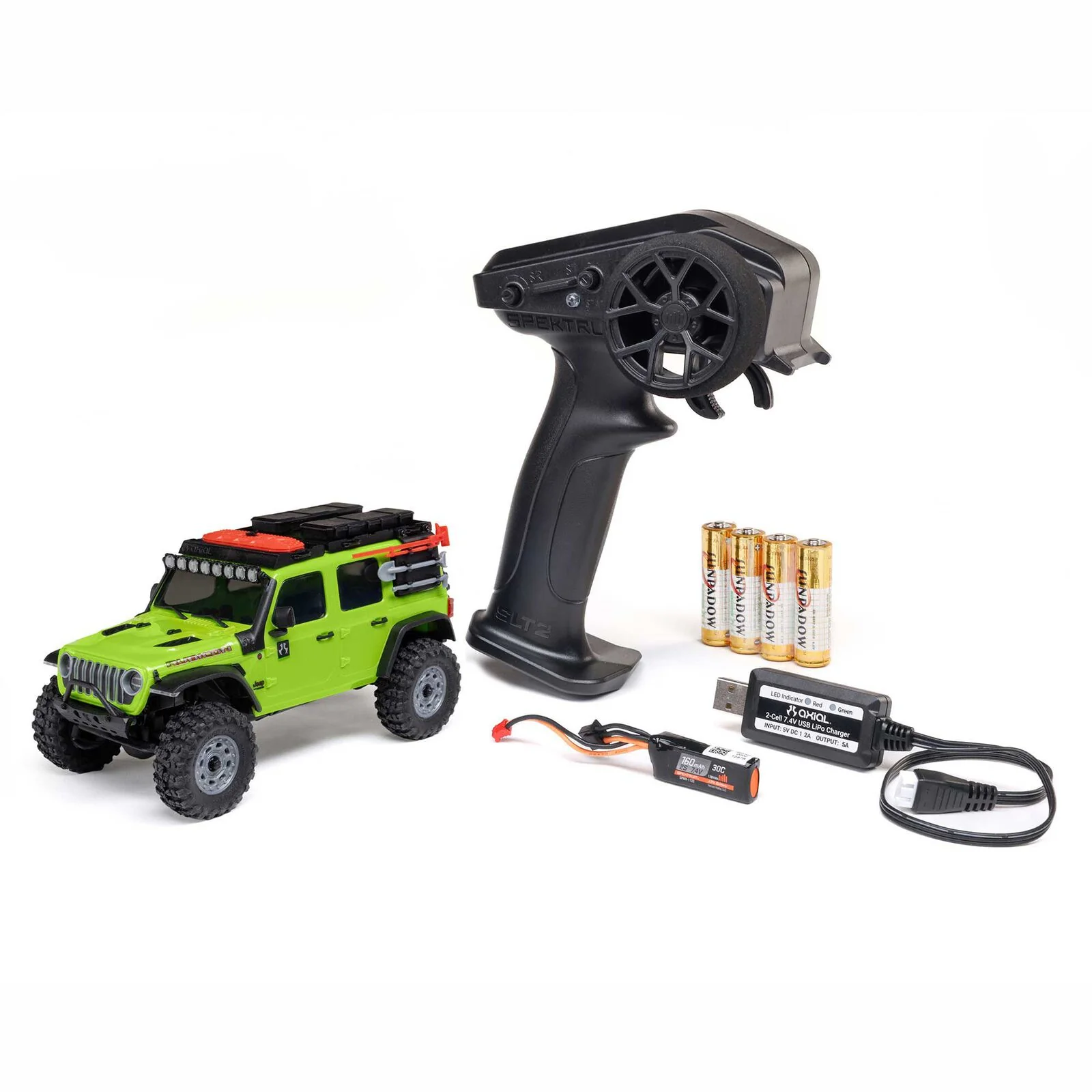 Axial Rock Crawler SCX30 Jeep Wrangler JLU 4WD RTR AXI-2261 - Image 11