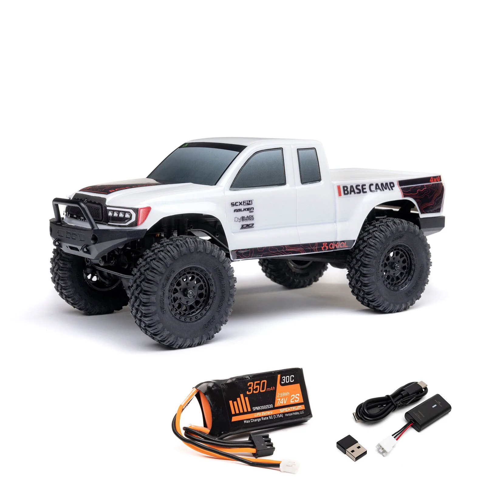 Axial SCX24 Base Camp 4WD Rock Crawler RTR AXI-1219 - Image 4
