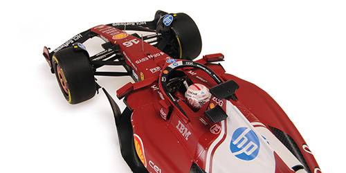 BBR Models Diecast F1 Ferrari SF-25 Charles Leclerc Chine 2025 1/18 BBR251816 - Image 4