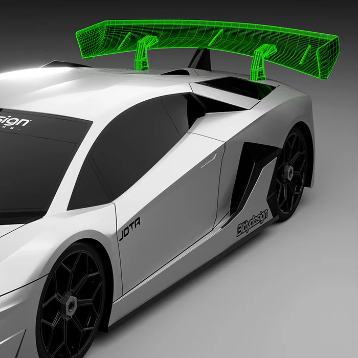 Bittydesign Aileron High Downforce pour Carrosserie Jota BDWHD-JTA - Image 5