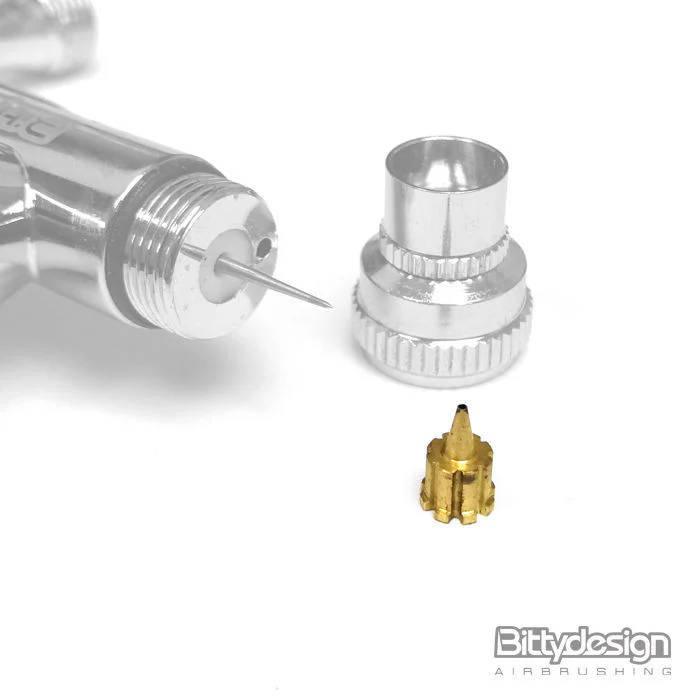 Bittydesign Buse Hybride 0.4mm pour Aérographe Caravaggio AX180-003 - Image 2