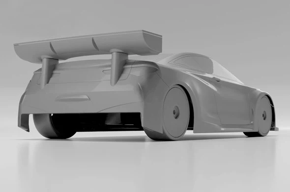 Bittydesign Carrosserie 1/10 Châssis M BDTC-HYPM - Image 12