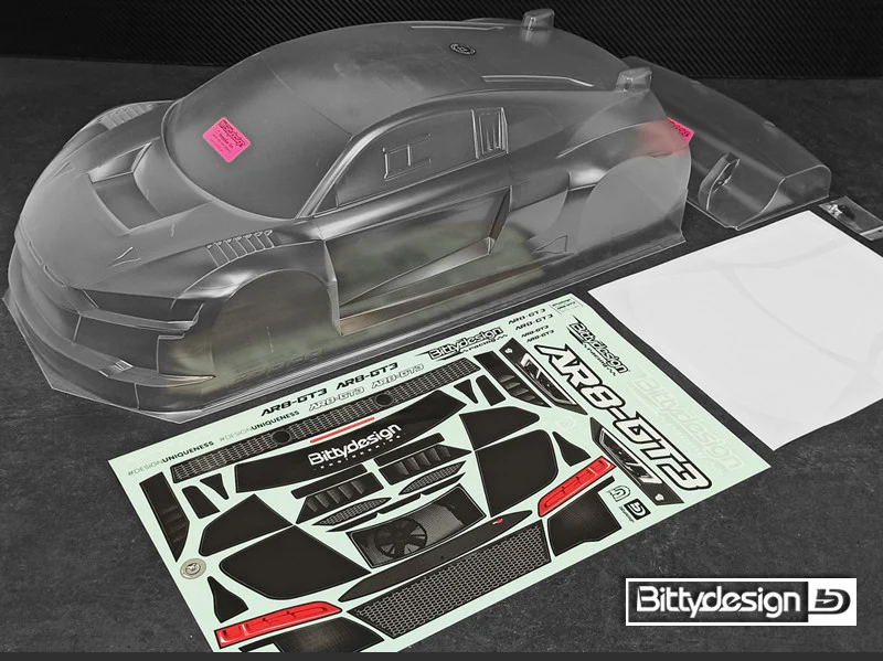 Bittydesign Carrosserie AR8GT3 GT Light 1/8 LWB 360mm BDGT8-R8LW - Image 4