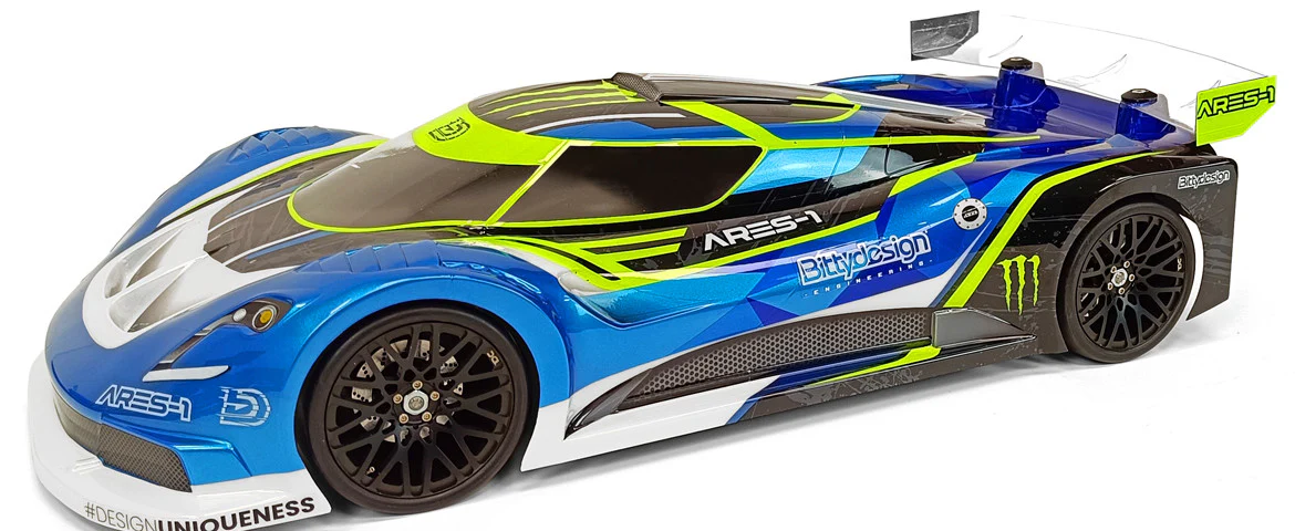 Bittydesign Carrosserie Ares-1 1/10 GT 190mm BDGT-190AS1