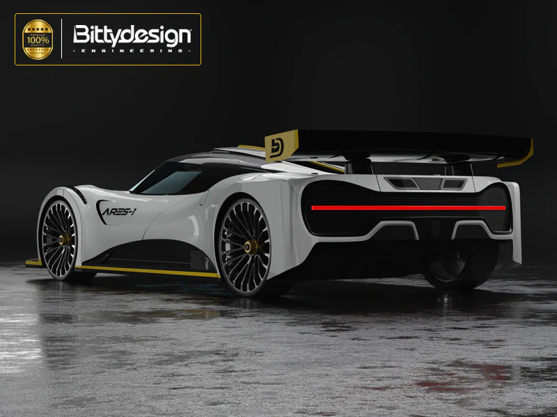 Bittydesign Carrosserie Ares-1 1/10 GT 190mm BDGT-190AS1 - Image 3