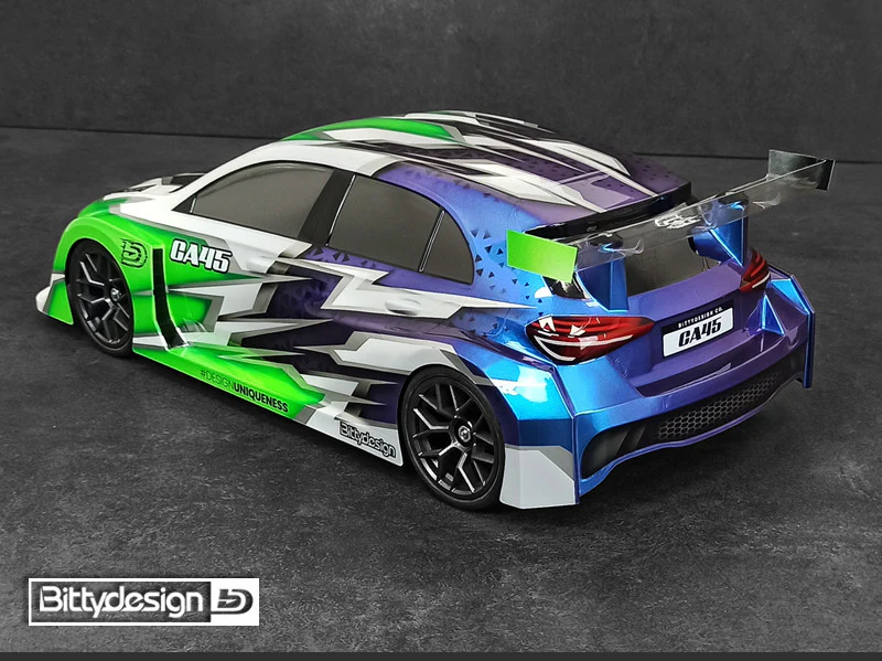 Bittydesign Carrosserie CA45 1/10 FWD 190mm BDFWD-CA45 - Image 2