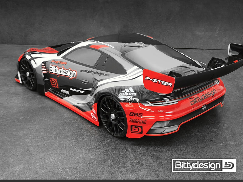 Bittydesign Carrosserie GT8 P-GT3R 1/8 360mm BBDGT8-PGT3RLW - Image 3