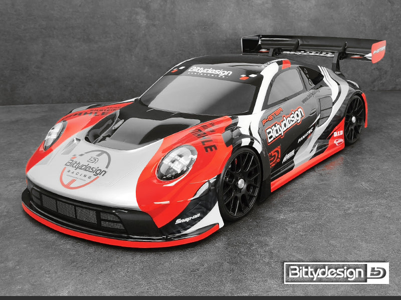 Bittydesign Carrosserie GT8 P-GT3R 1/8 360mm BBDGT8-PGT3RLW - Image 4
