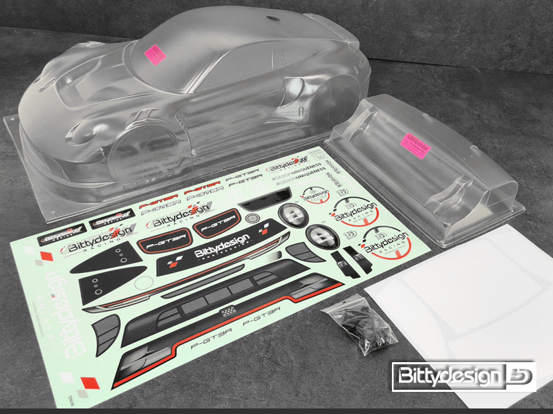Bittydesign Carrosserie GT8 P-GT3R 1/8 360mm BBDGT8-PGT3RLW - Image 8