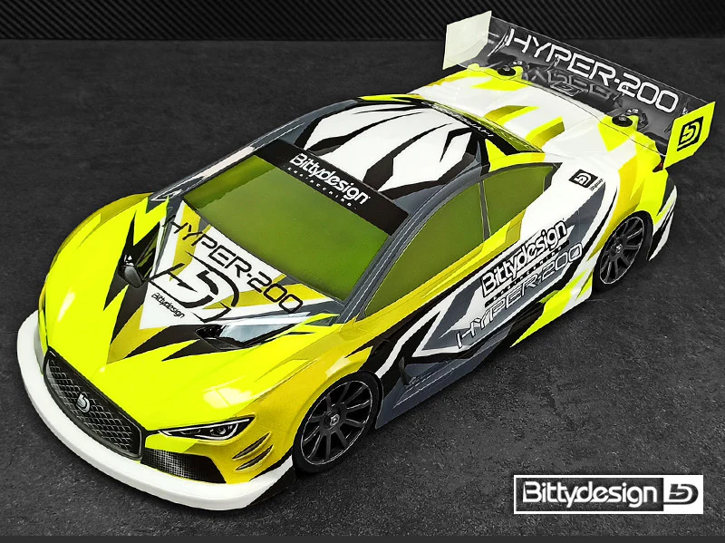 Bittydesign Carrosserie Hyper-200 Light 200mm BDTC-200HYP - Image 3