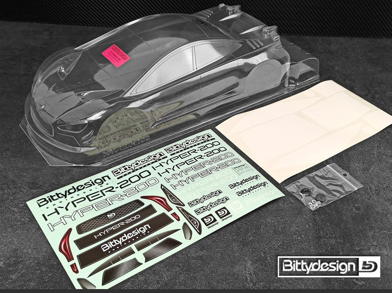 Bittydesign Carrosserie Hyper-200 Light 200mm BDTC-200HYP - Image 5