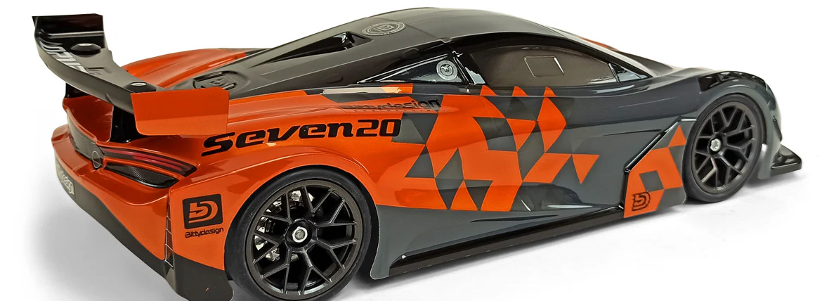 Bittydesign Carrosserie Seven20 1/10 GT 190mm BDGT-190S20 - Image 2