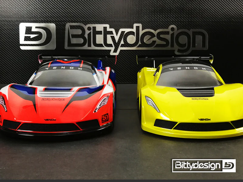 Bittydesign Carrosserie Venom 1/10 GT 190mm BDGT-190VNM - Image 4