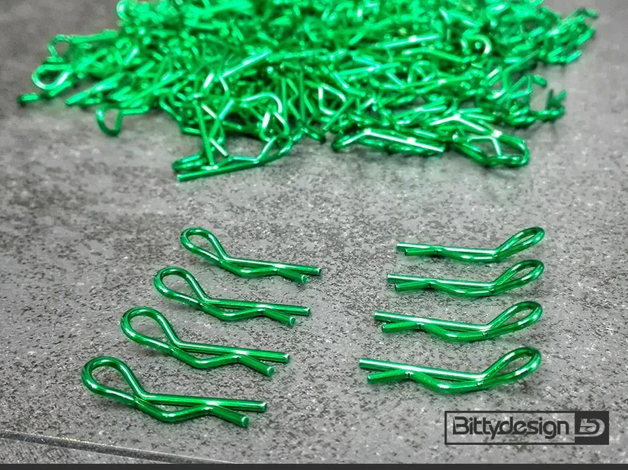 Bittydesign Clips de carrosserie 1/10 (x8) BDBC-8 - Image 3