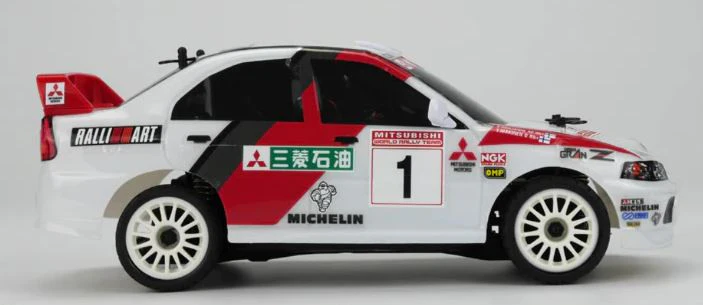 Carisma GT24 Mitsubishi Lancer EVO WRC 4x4 Brushless 4wd RTR 1/24 CARI86868 - Image 5