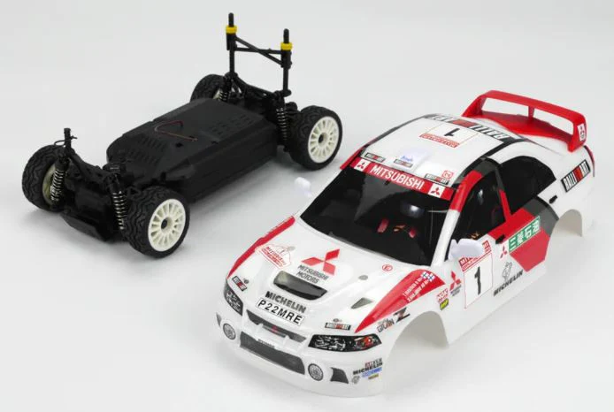 Carisma GT24 Mitsubishi Lancer EVO WRC 4x4 Brushless 4wd RTR 1/24 CARI86868 - Image 9